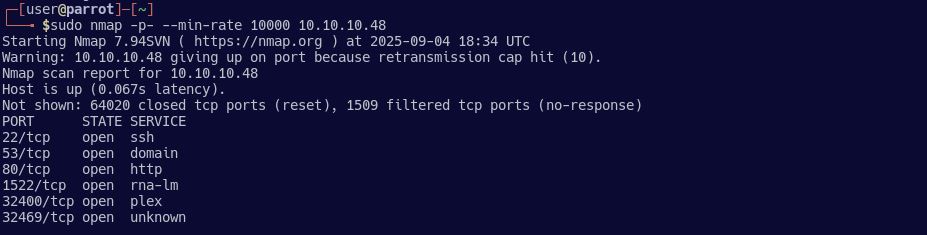 HTB: Mirai Botnet